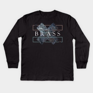 brass Kids Long Sleeve T-Shirt